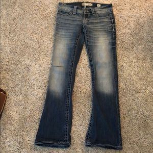 BKE Stella jeans 28 long flare